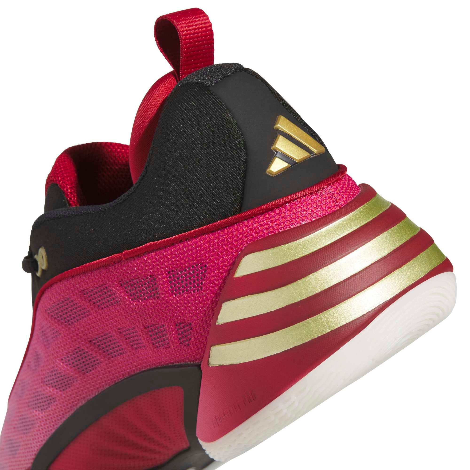 adidas D.O.N. Issue #8 Basketball Shoes - Ftwr White/Team Victory Red/Core Black - View 4
