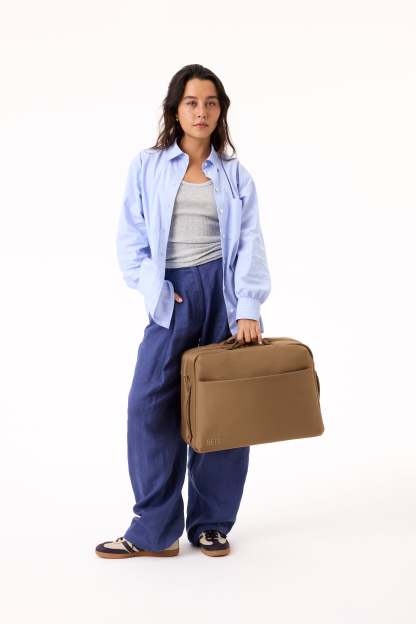 【Hurry! 60% Off】BÉIthtS The Ultimate Travel Duffle in Camel 👜Limited Time Only!