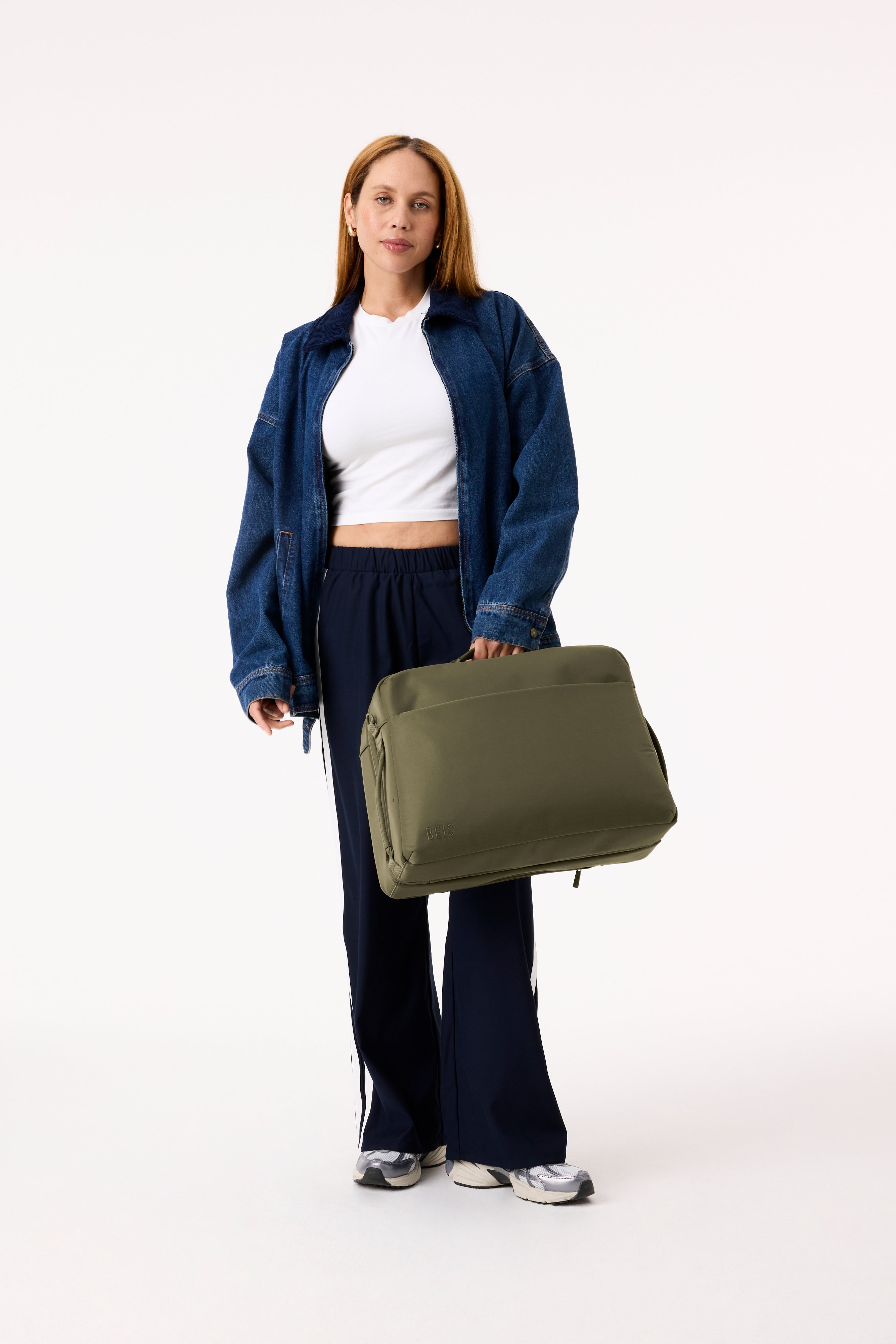【Hurry! 60% Off】BÉIthtS The Ultimate Travel Duffle in Camel 👜Limited Time Only!