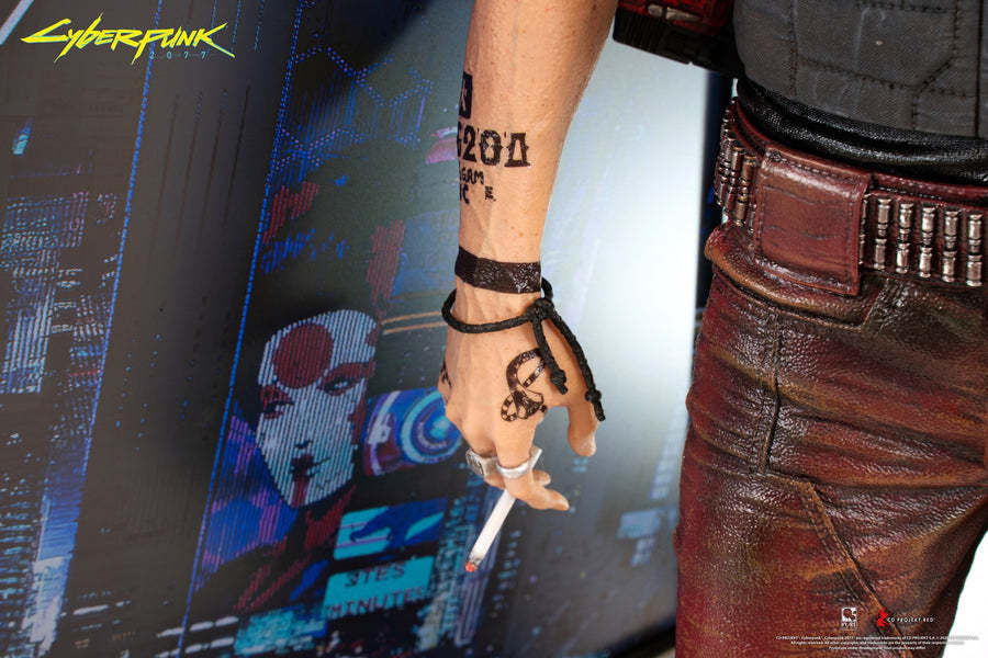 LIMITED EDITION - CYBERPUNK 2077 JOHNNY SILVERHAND 1/4 SCALE STATUE