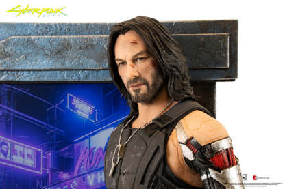 LIMITED EDITION - CYBERPUNK 2077 JOHNNY SILVERHAND 1/4 SCALE STATUE