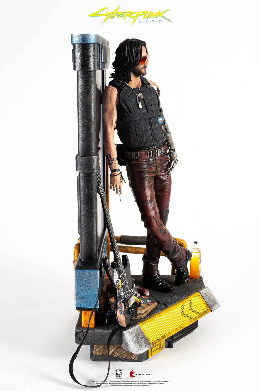 LIMITED EDITION - CYBERPUNK 2077 JOHNNY SILVERHAND 1/4 SCALE STATUE