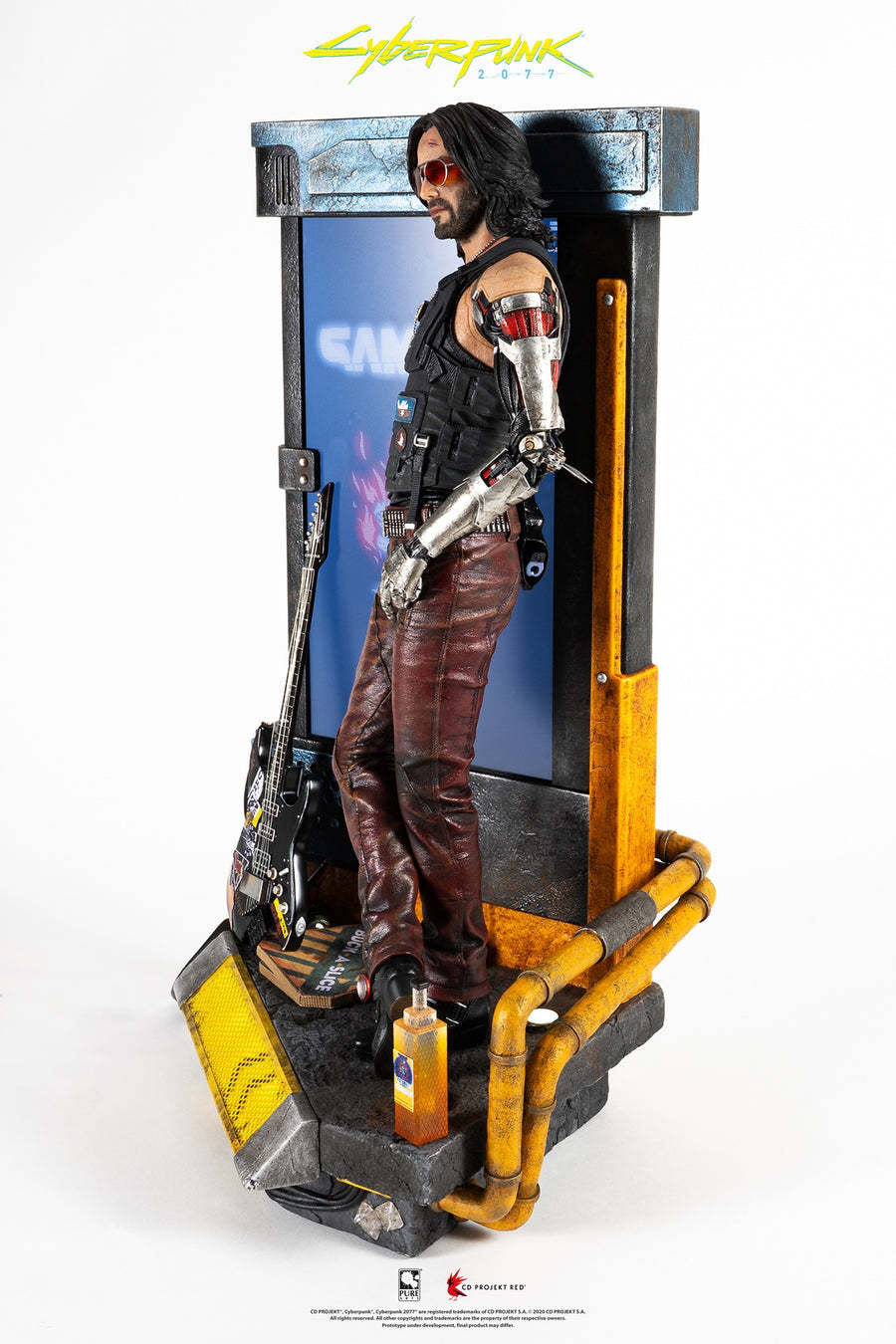 LIMITED EDITION - CYBERPUNK 2077 JOHNNY SILVERHAND 1/4 SCALE STATUE