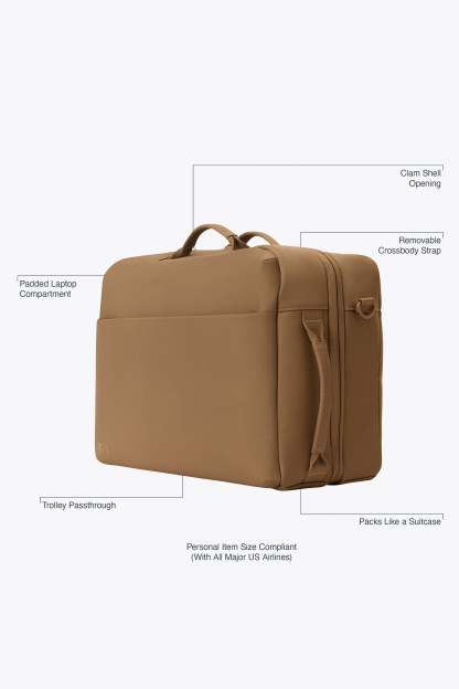 【Hurry! 60% Off】BÉIthtS The Ultimate Travel Duffle in Camel 👜Limited Time Only!