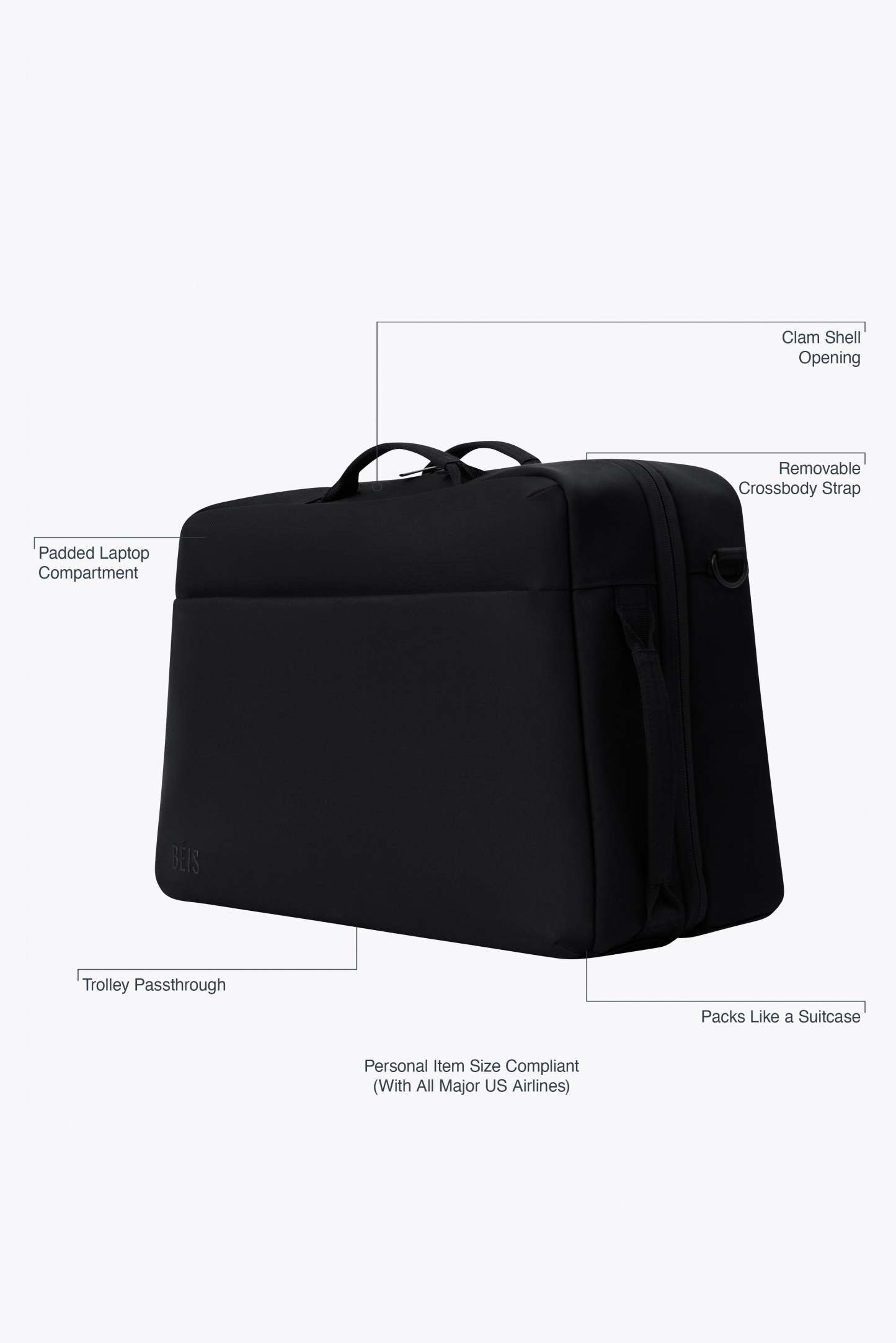【Hurry! 60% Off】BÉIthtS The Ultimate Travel Duffle in Camel 👜Limited Time Only!