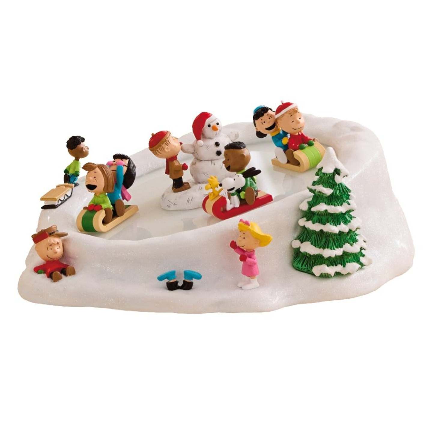 Peathtnuts® Gang Sledthtding Musical Tabletop Figurine With Motion