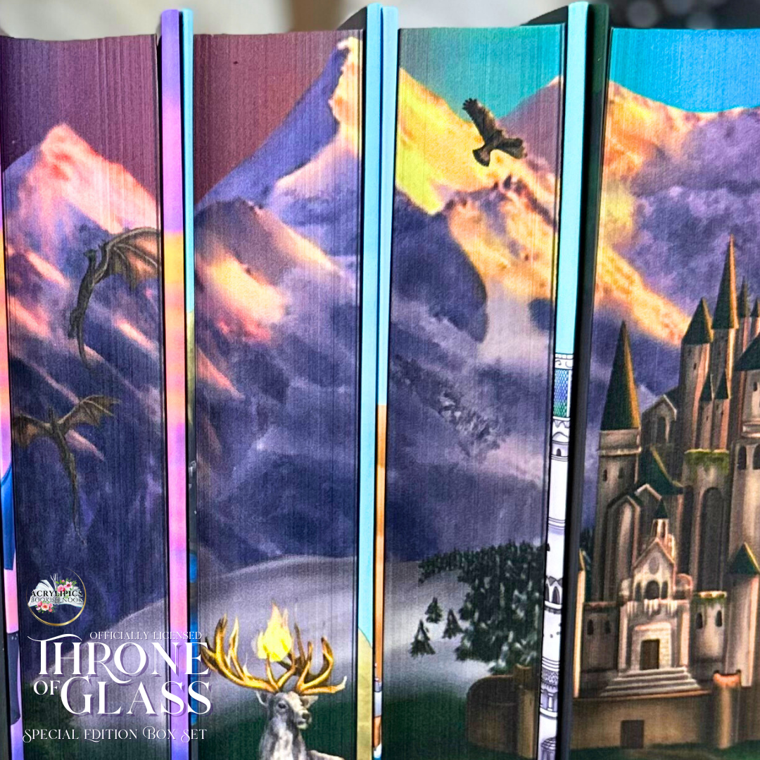 Throne of Glass Series by Sarah J. Maas - Special Edition Box Set - Batch 4: Ships by AUGUST 31