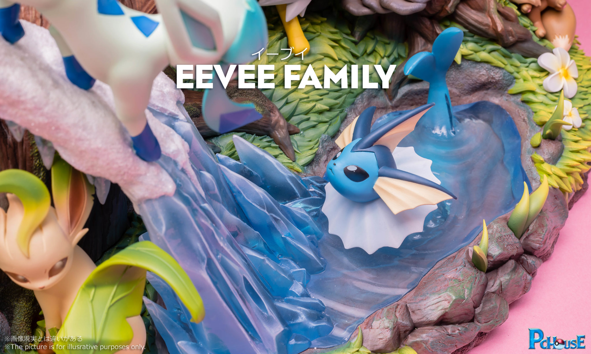 【Hurry! 60% Off】PC Hothtuse Studio Pokémthton Eethtvee Family Resin GK Statue - Limited Time Only!