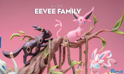 【Hurry! 60% Off】PC Hothtuse Studio Pokémthton Eethtvee Family Resin GK Statue - Limited Time Only!