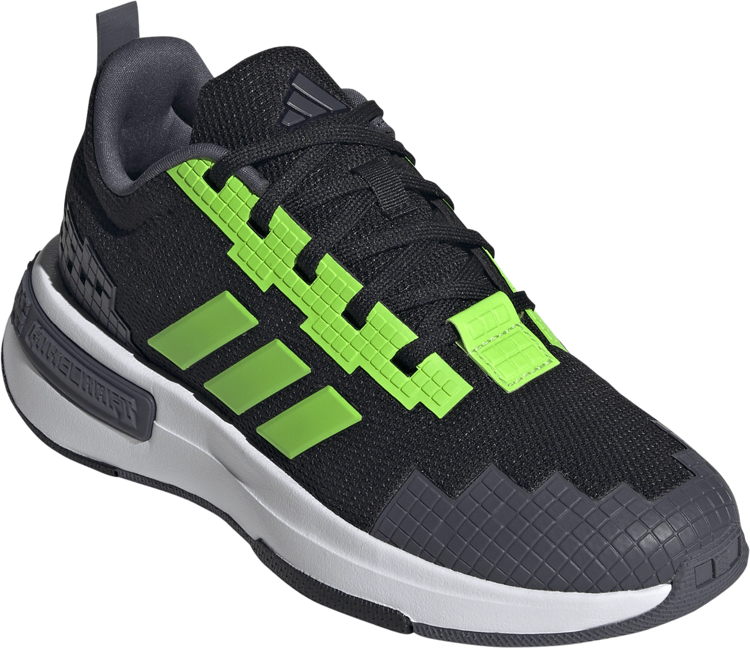 adidas Kids' Grade School Minecraft Pro Shoes - Black/White - View 5