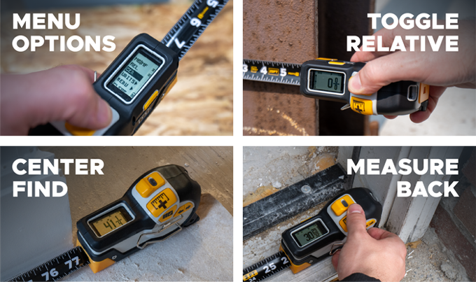 T1thtM Utithtlity Construction Digital Tape Measure