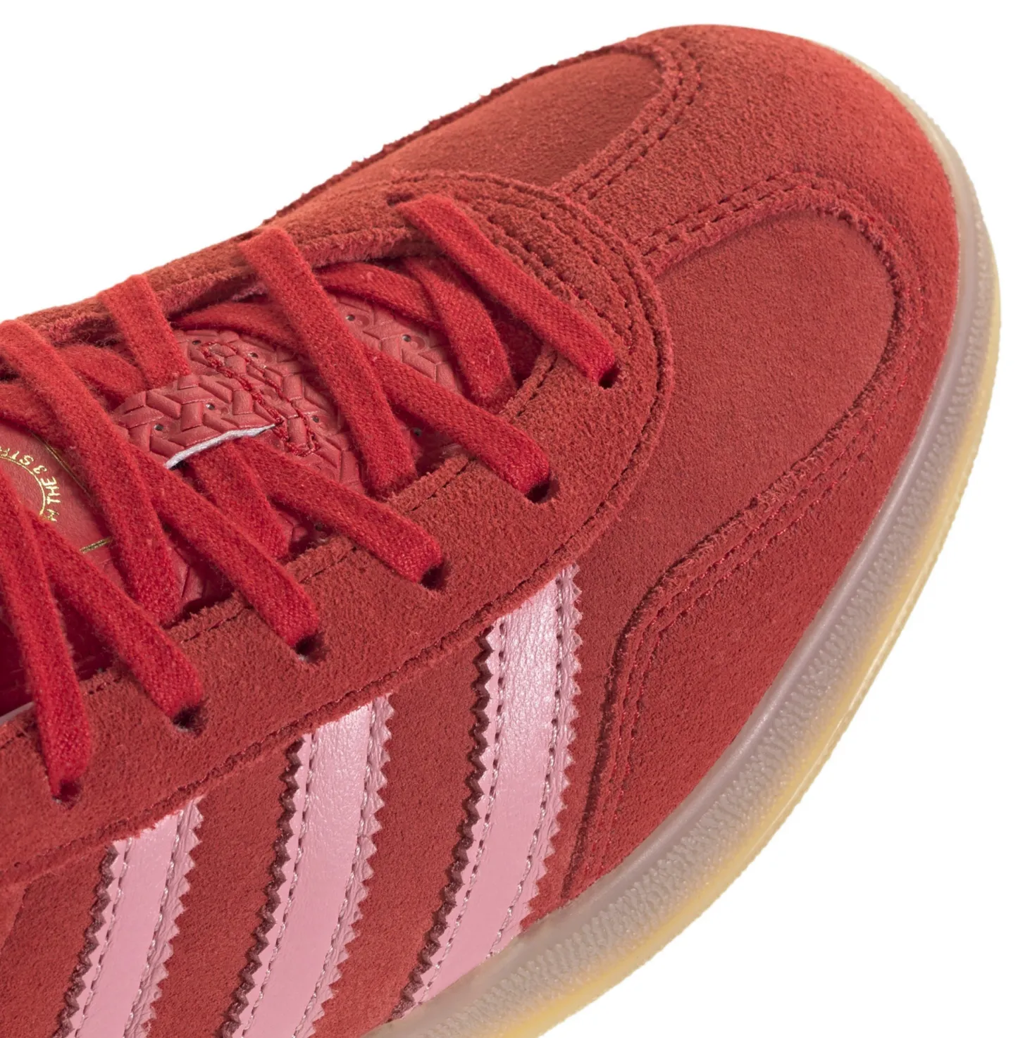 adidas Women's Gazelle Indoor Shoes - Better Scarlet/Light Pink/Gum4 - View 7