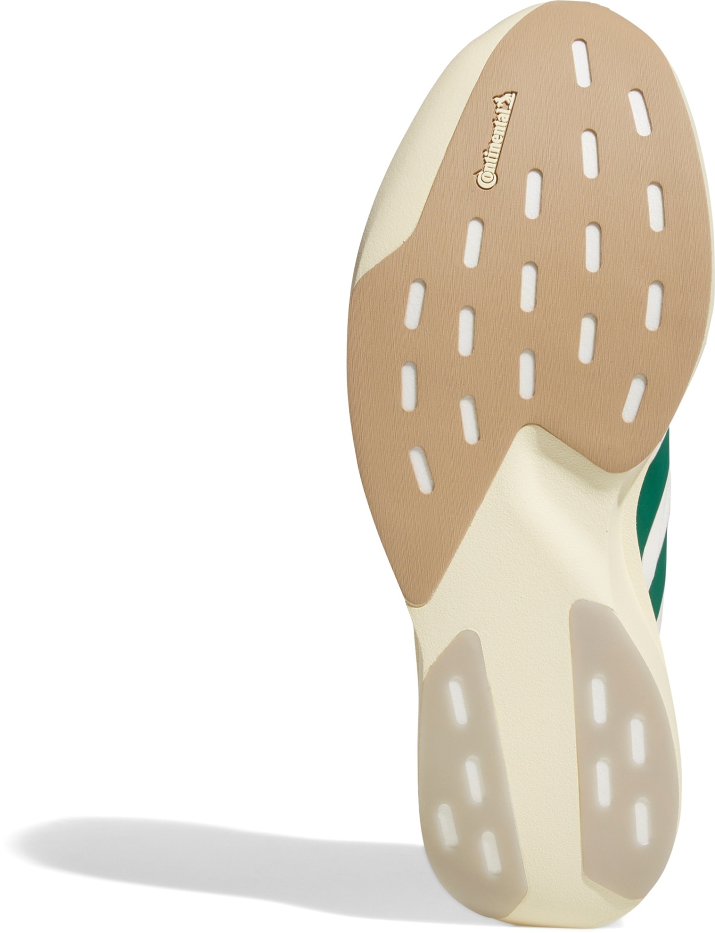 adidas Men's Adizero EVO SL EXO Suede Running Shoes - White/Collegiate Green/Cream - View 3