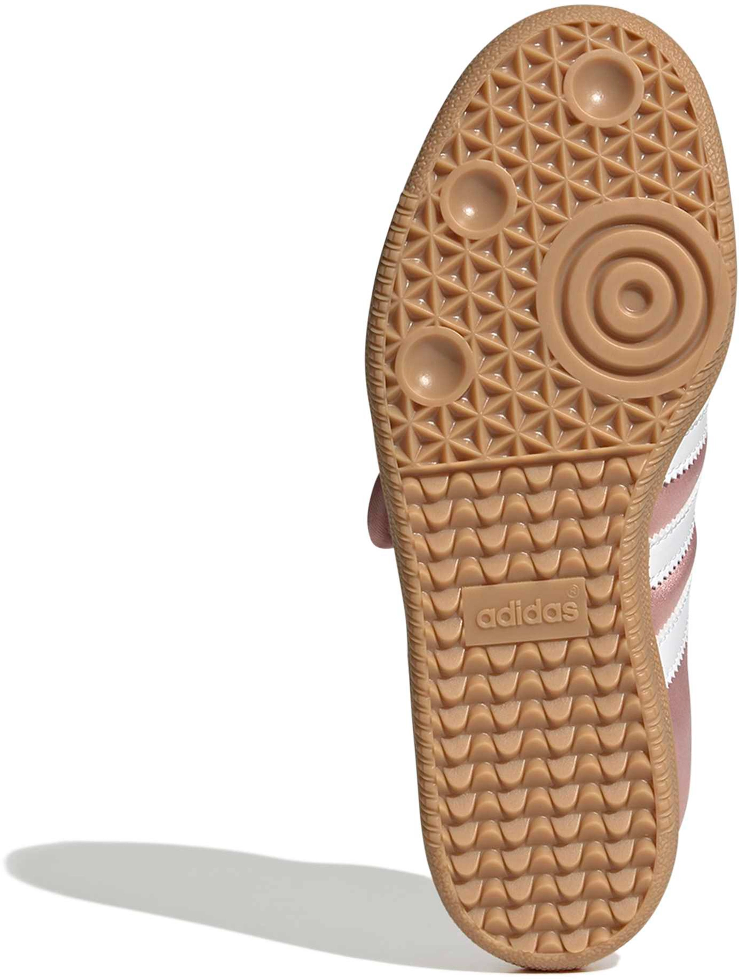 adidas Kids' Grade School Samba Jane Shoes - Wonder Mauve/Ftwr White/Gum 3 - View 3