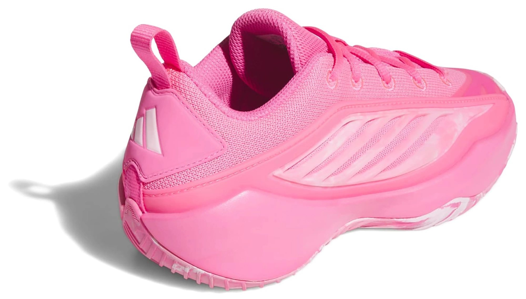 adidas Kids' Grade School Believe That. 1 Basketball Shoes - Pink/Pink/Pink - View 5