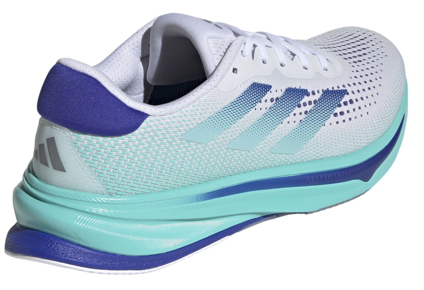 adidas Men's Supernova Rise Running Shoes - White/Aqua - View 6