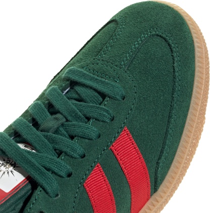 adidas Kids' Grade School FIFA World Cup Samba OG Shoes - Team Dark Green/Better Scarlet/Gum - View 7