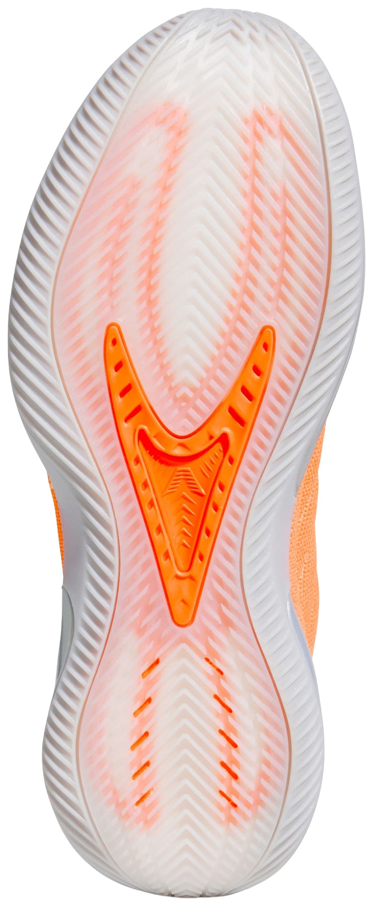 adidas Anthony Edwards 2 'All-Star' Basketball Shoes - Lucid Orange/Silver/Grey - View 3