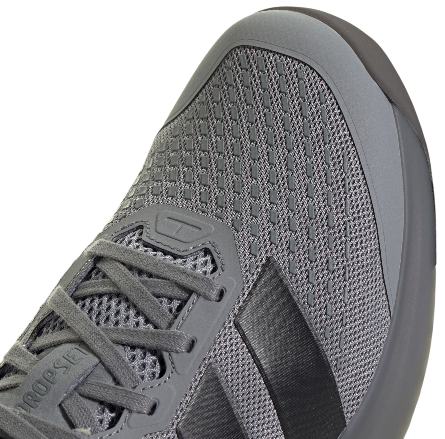 adidas Men's Dropset 4 Training Shoes - Grey/Carbon/Grey Five - View 7