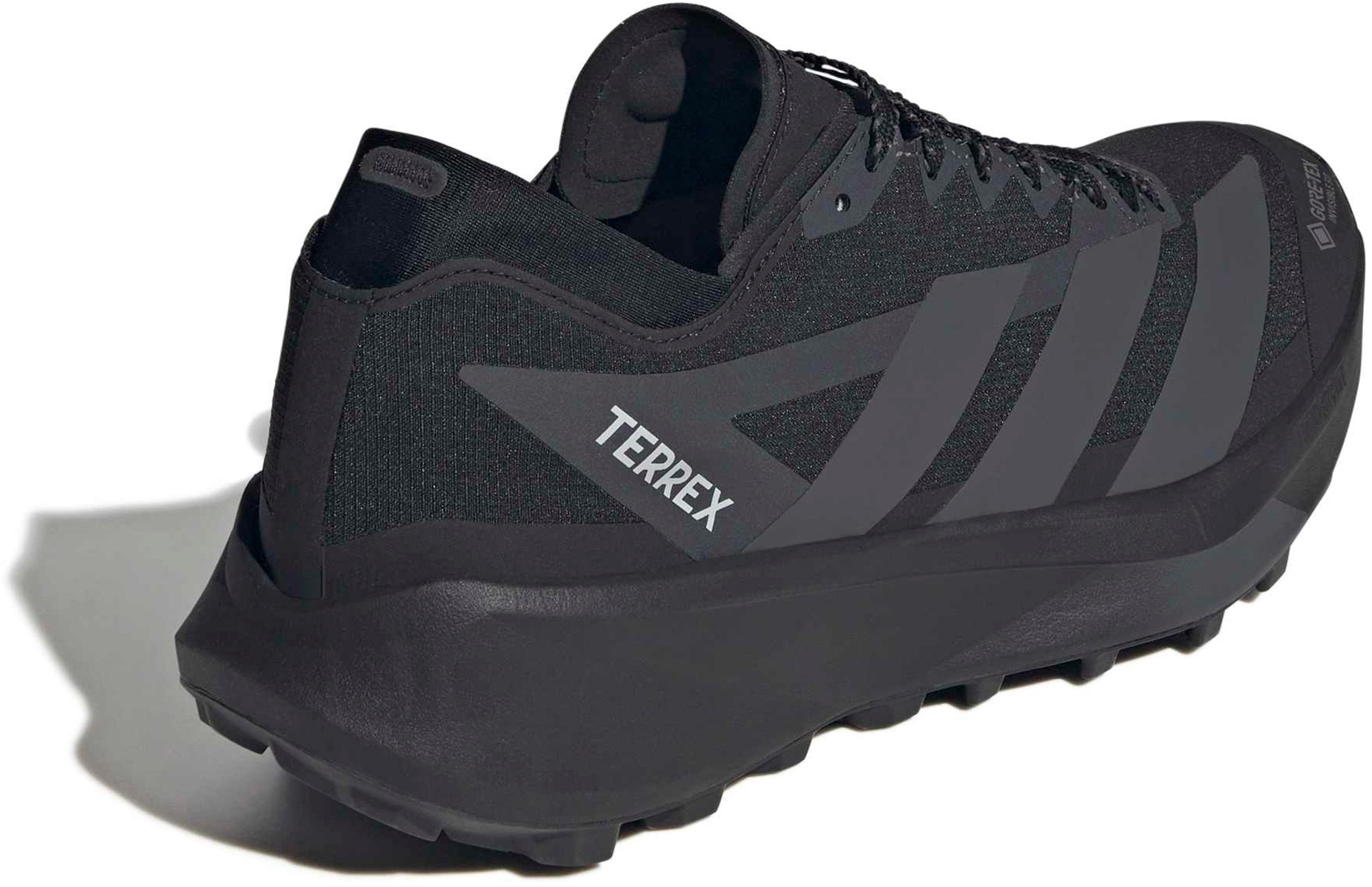 adidas Men's Terrex Agravic GTX 2 Trail Running Shoes - Black/Grey/Carbon - View 7