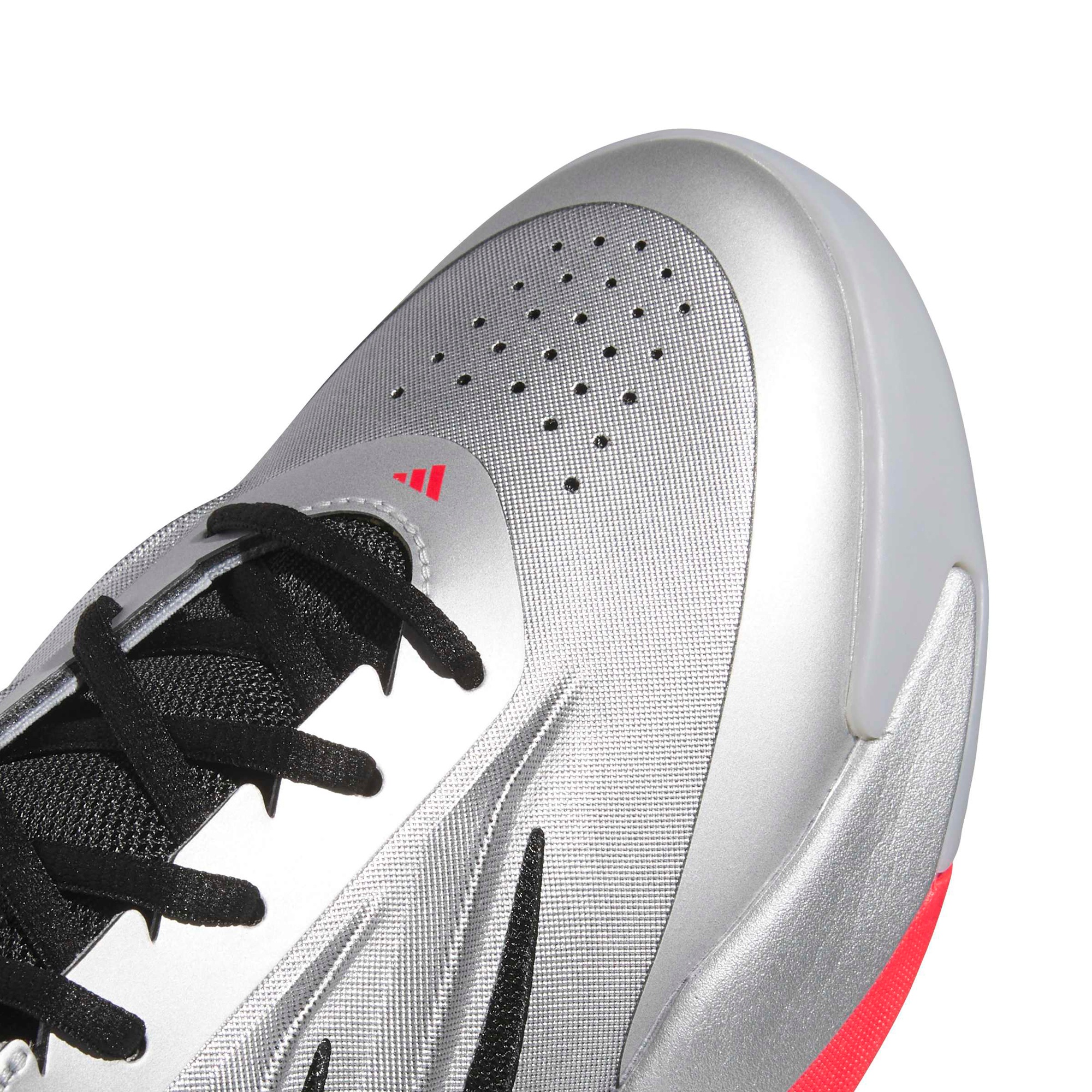 adidas Men's Crazy Energy Shoes - Silver Met./Core Black/Lucid Red - View 8