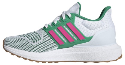 adidas Kids' Grade School Ultradream DNA Shoes - White/Pink/Green - View 4