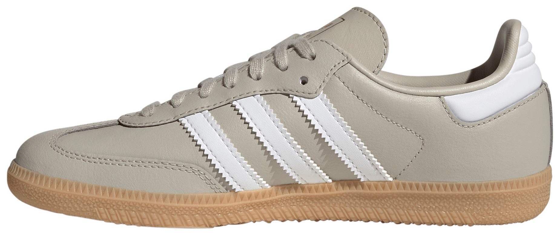 adidas Kids' Grade School Samba OG Shoes - Grey/White - View 4