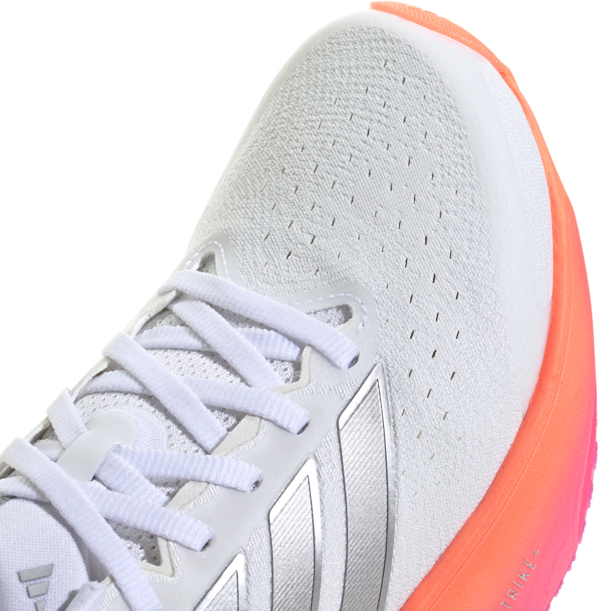 adidas Women's Supernova 3 Running Shoes - White/Silver Metallic/Lucid Pink - View 7