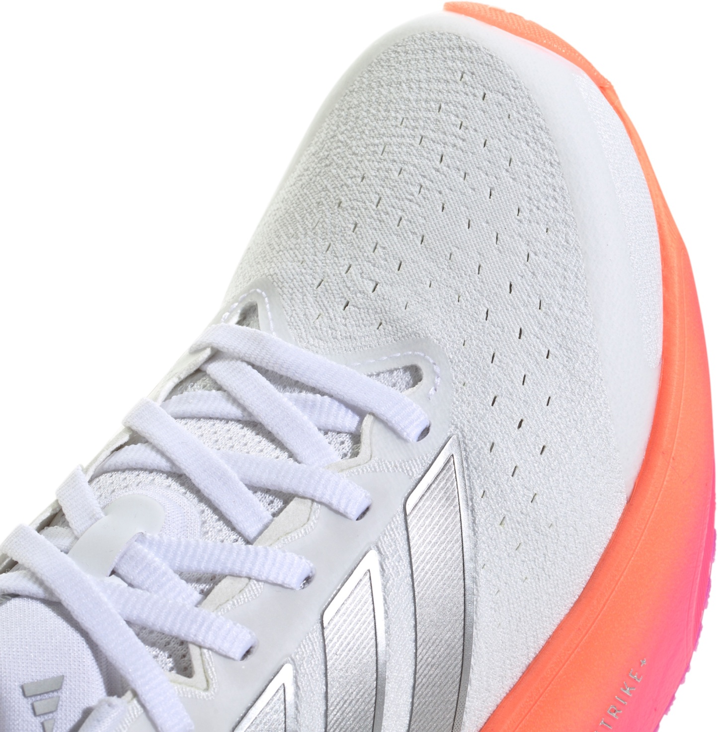 adidas Women's Supernova 3 Running Shoes - White/Silver Metallic/Lucid Pink - View 7