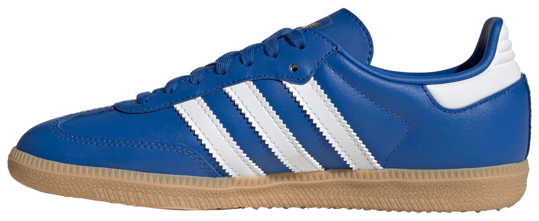 adidas Kids' Grade School Samba OG Shoes - Blue/White - View 4