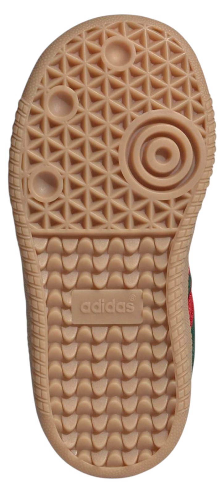 adidas Toddler FIFA World Cup Samba OG Comfort Closure Elastic Lace Shoes - Team Dark Green/Better Scarlet/Gum - View 3