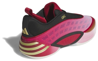 adidas D.O.N. Issue #8 Basketball Shoes - Ftwr White/Team Victory Red/Core Black - View 6
