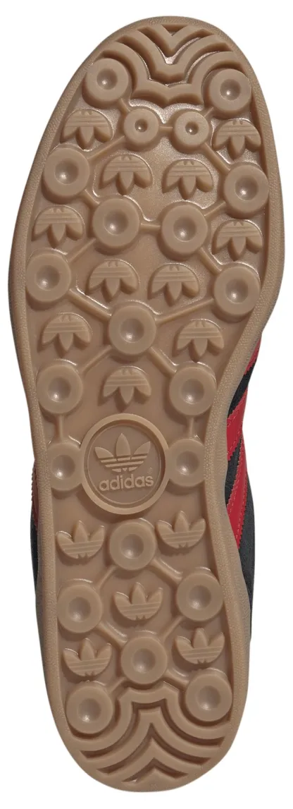 adidas Men's Gazelle Indoor Shoes - Core Black/Better Scarlet/Gum4 - View 3