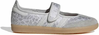 adidas Women's Samba Jane Shoes - Silver Met/Grey One/Gum4 - View 1