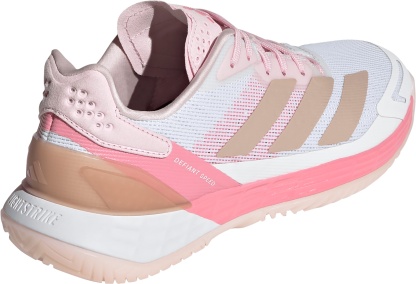 adidas Women's Defiant Speed 2 Tennis Shoes - White/Pearl - View 6