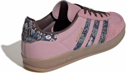 adidas Gazelle Indoor x Liberty London Lifestyle Shoes - Magic Mauve/Aurora Coffee - View 5
