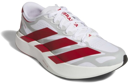 adidas Men's Adizero EVO SL EXO Nebraska Running Shoes - Ftwr White/Team Power Red/Core Black - View 6