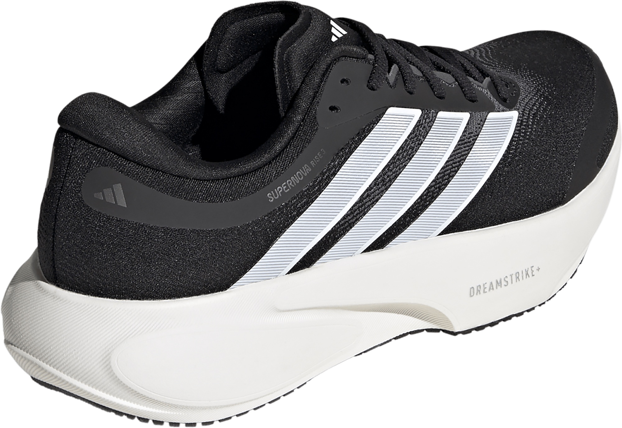 adidas Women's Supernova 3 Running Shoes - Black/White/Black - View 6