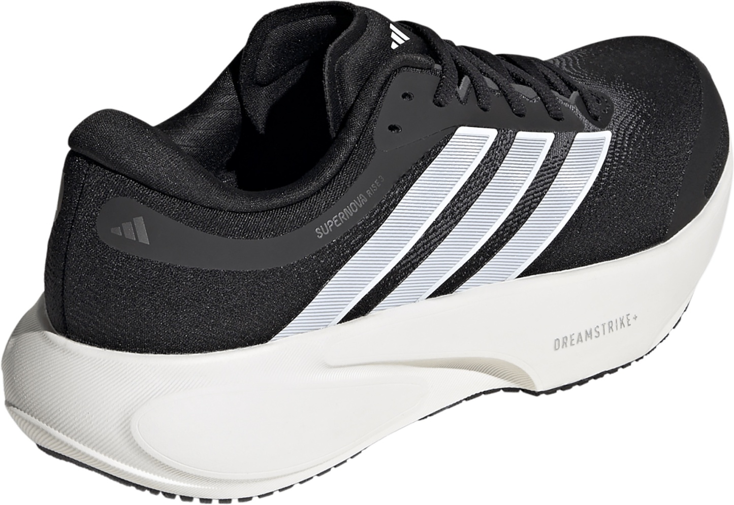adidas Women's Supernova 3 Running Shoes - Black/White/Black - View 6