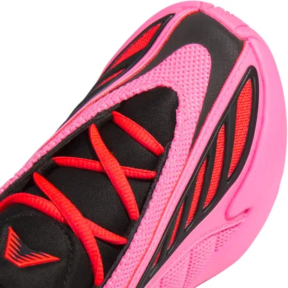 adidas Kids' Preschool Anthony Edwards 2 'Lucid Pink' Basketball Shoes - Lucid Pink/Black/Lucid Red - View 7