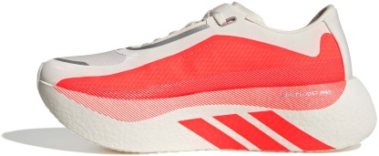 adidas Women's Hyperboost Edge Running Shoes - Hyper White/Solar Turbo/Solar Turbo - View 5