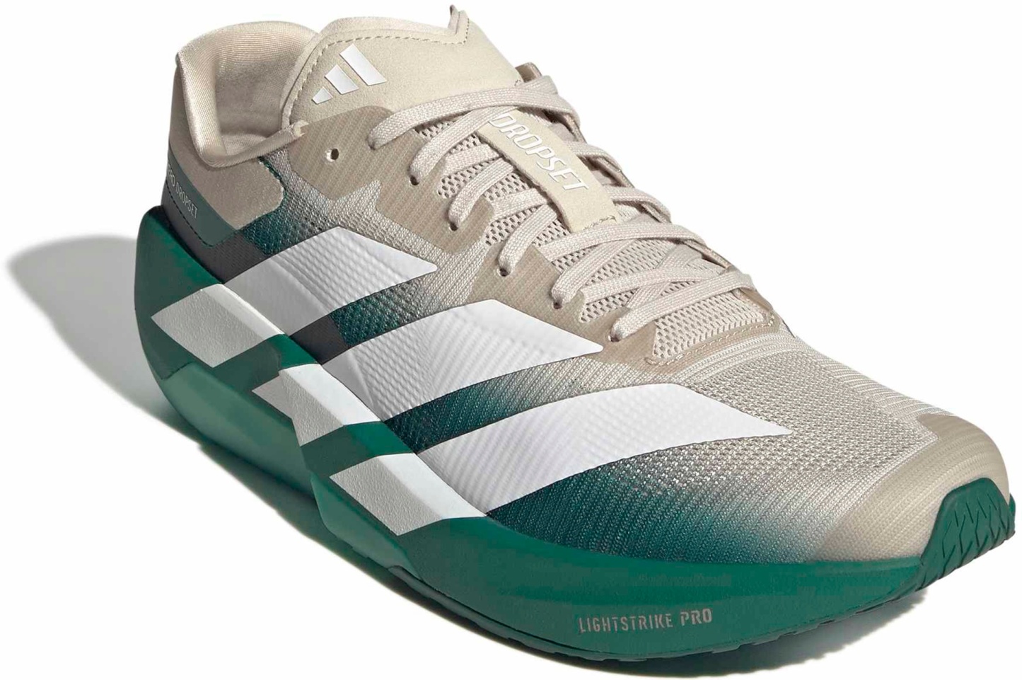 adidas Men's Adizero Dropset Pro Training Shoes - Alumina/Green - View 6