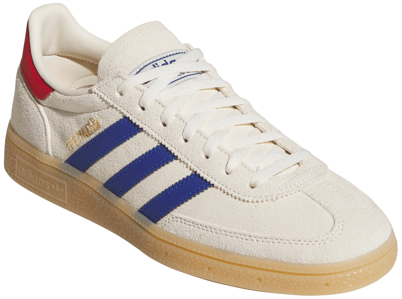 adidas Women's Handball Spezial Shoes - White/Blue/Red - View 6