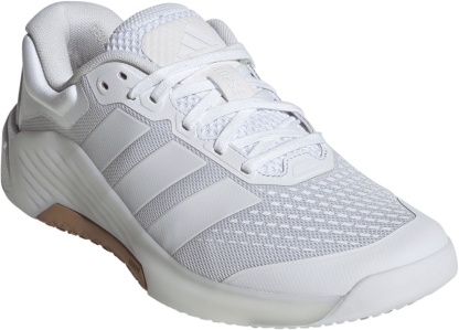 adidas Women's Dropset 4 Power Training Shoes - White/White - View 6