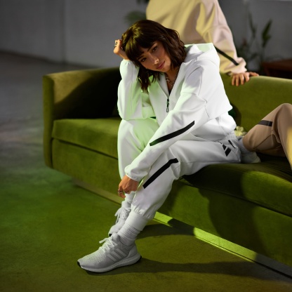 adidas Women's Ultraboost 1.0 DNA Shoes - Triple White - View 2