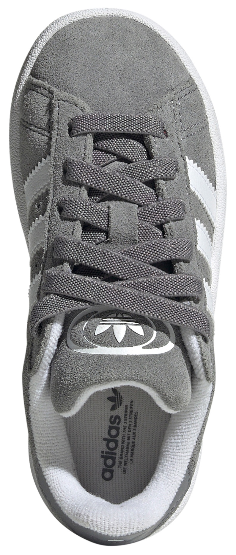 adidas Kids' Preschool Campus 00s Shoes - Grey/White - View 2