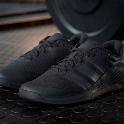 adidas Men's Dropset 4 Training Shoes - Core Black/Grey Five/Core Black - View 3