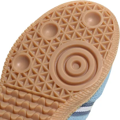 adidas Kids' Preschool FIFA World Cup Samba OG Shoes - Light Blue/White/Gum - View 8