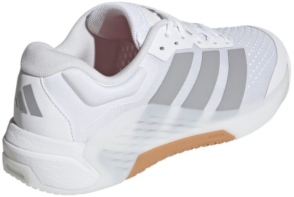 adidas Men's Dropset 4 Training Shoes - Ftwr White/Halo Silver/Ftwr White - View 8