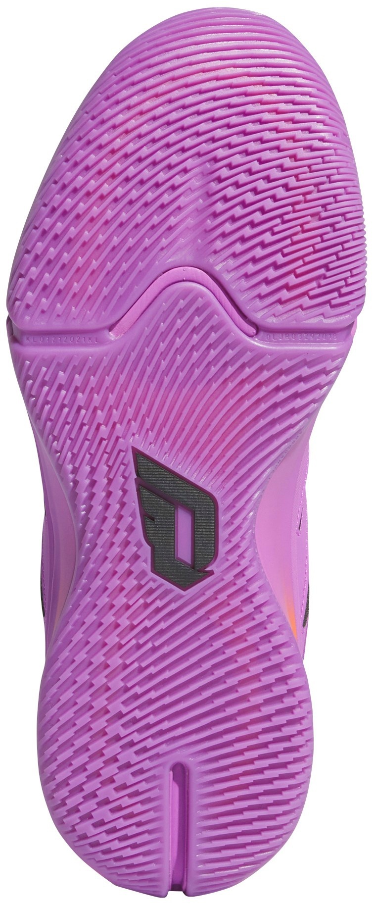 adidas Dame 9 Low Basketball Shoes - Pink/Black - View 3